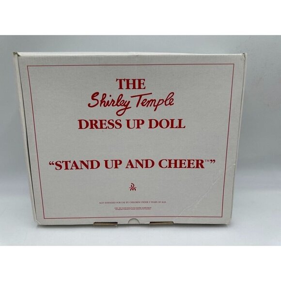 Danbury Mint Other - NIB VIntage 1994 Danbury Mint Shirley Temple 16” Stand Up And Cheer Costume COA